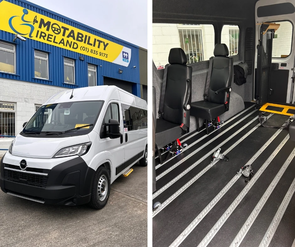 Opel Movano converted to minibus