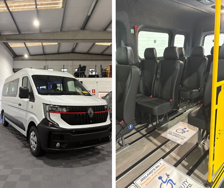 Renault Master converted to minibus